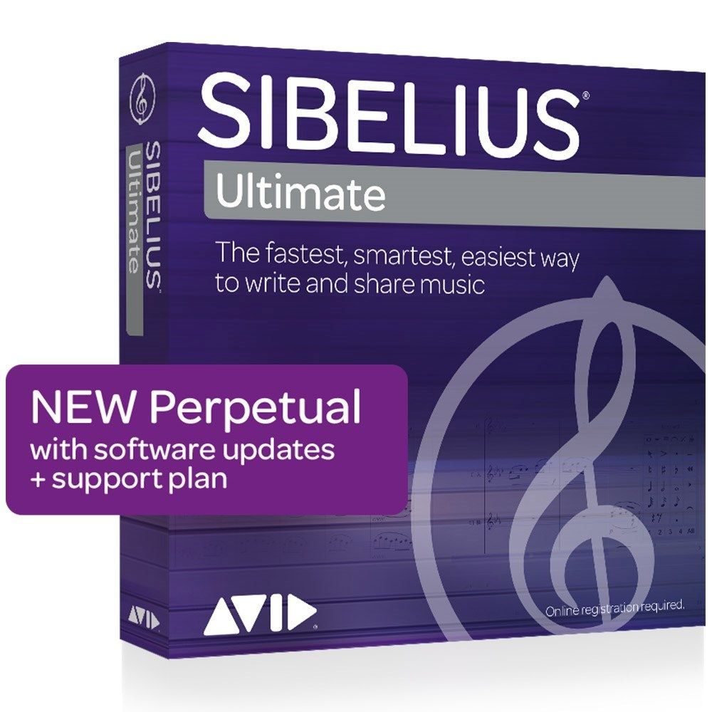 Avid Sibelius Ultimate Perpetual License - NEW (eLicense) - Image 1