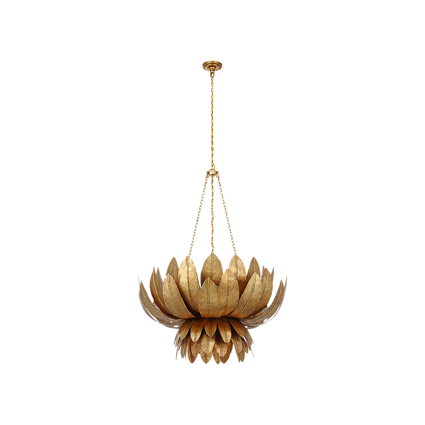 Sinclair 34" Sculpted Chandelier - Image 1