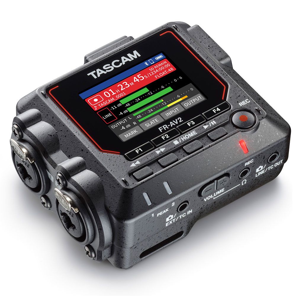 Tascam FR-AV2 Compact Field Recorder w/ Timecode Generator & Mixer - Image 1
