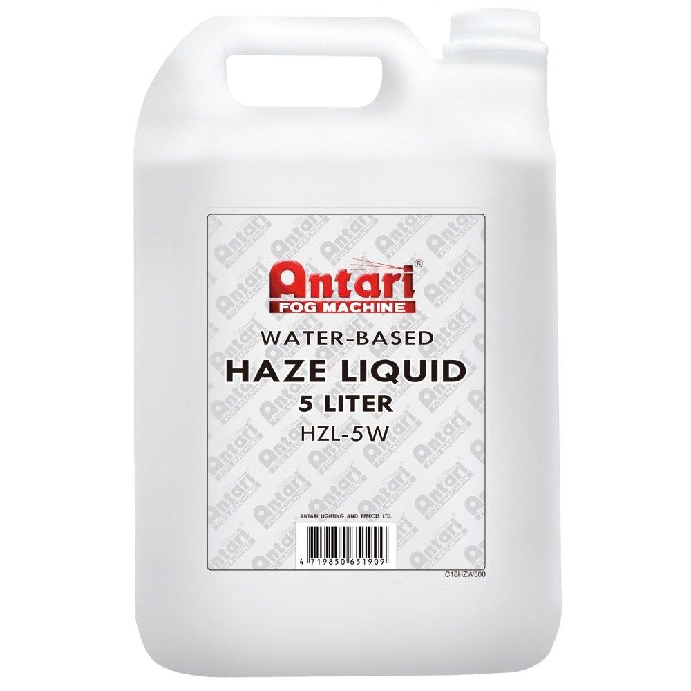 Antari HZL5W Haze Fluid 5 Litre (Water Based) - Image 1