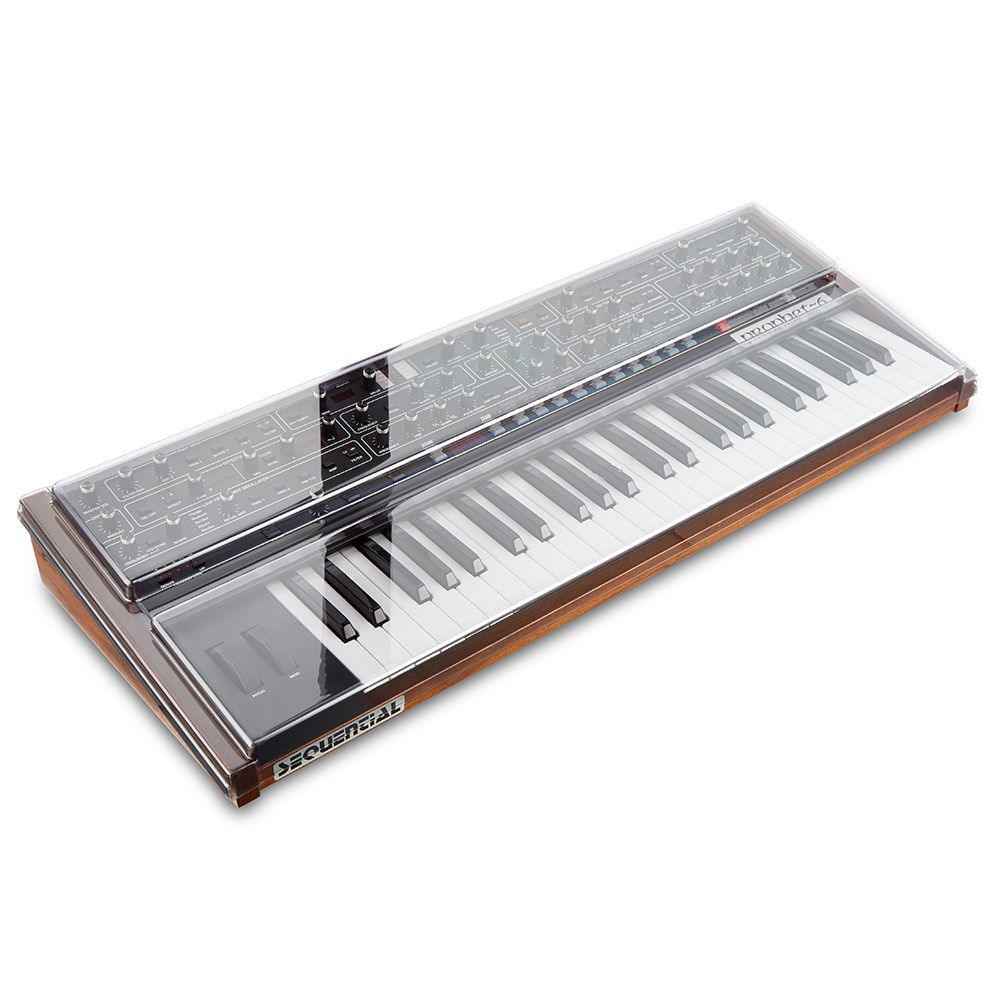 Decksaver Dave Smith Prophet 6 Soft Fit Keyboard Cover - Image 1
