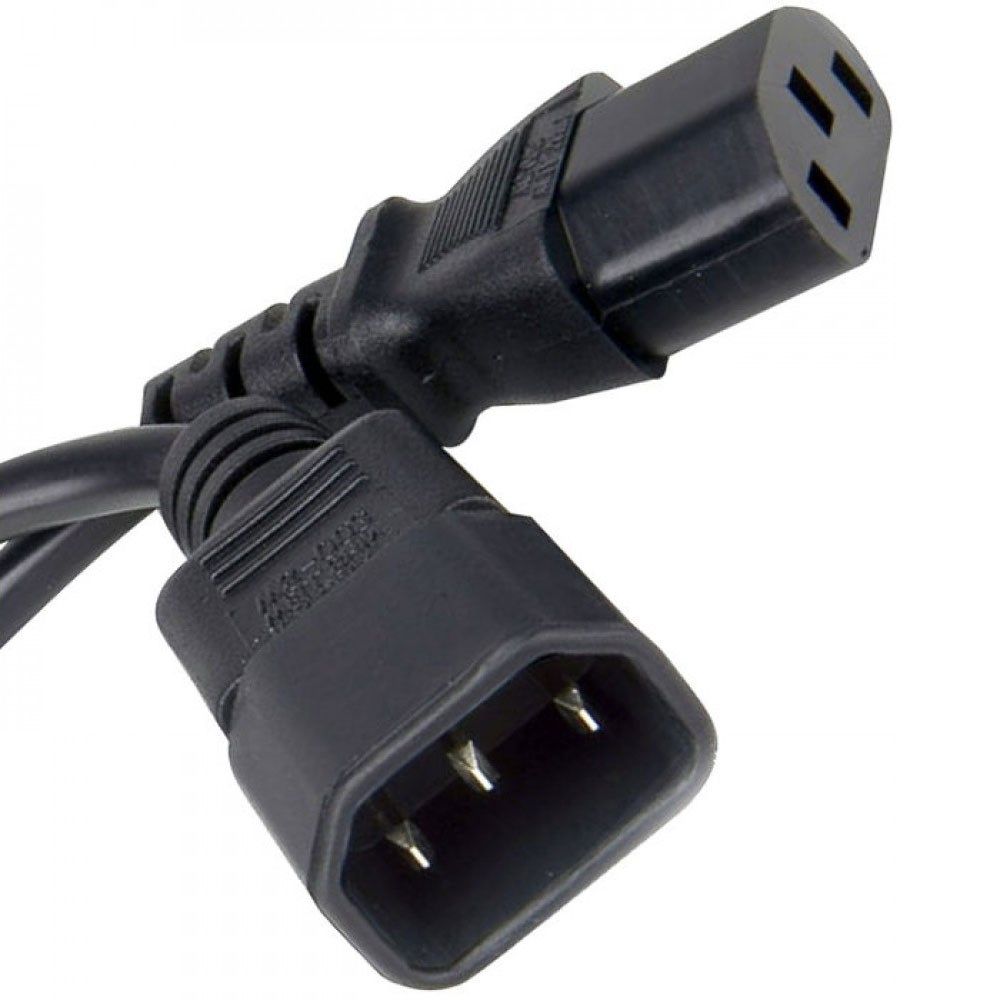 Furman ADP 10E2 Adaptor Cord 10A IEC Male to Female (Black - 2m) - Image 1