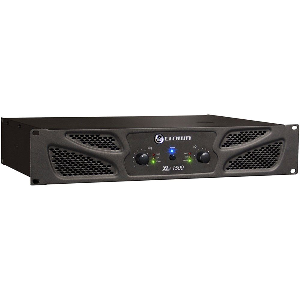 Crown XLi1500 Power Amplifier (2x 450W @ 4ohm) - Image 1