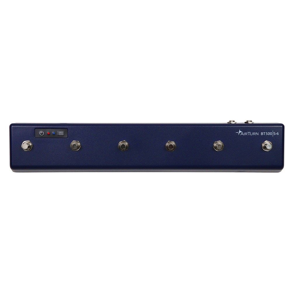 AirTurn BT500S-6 Controller Footswitch w/ Bluetooth - Image 1