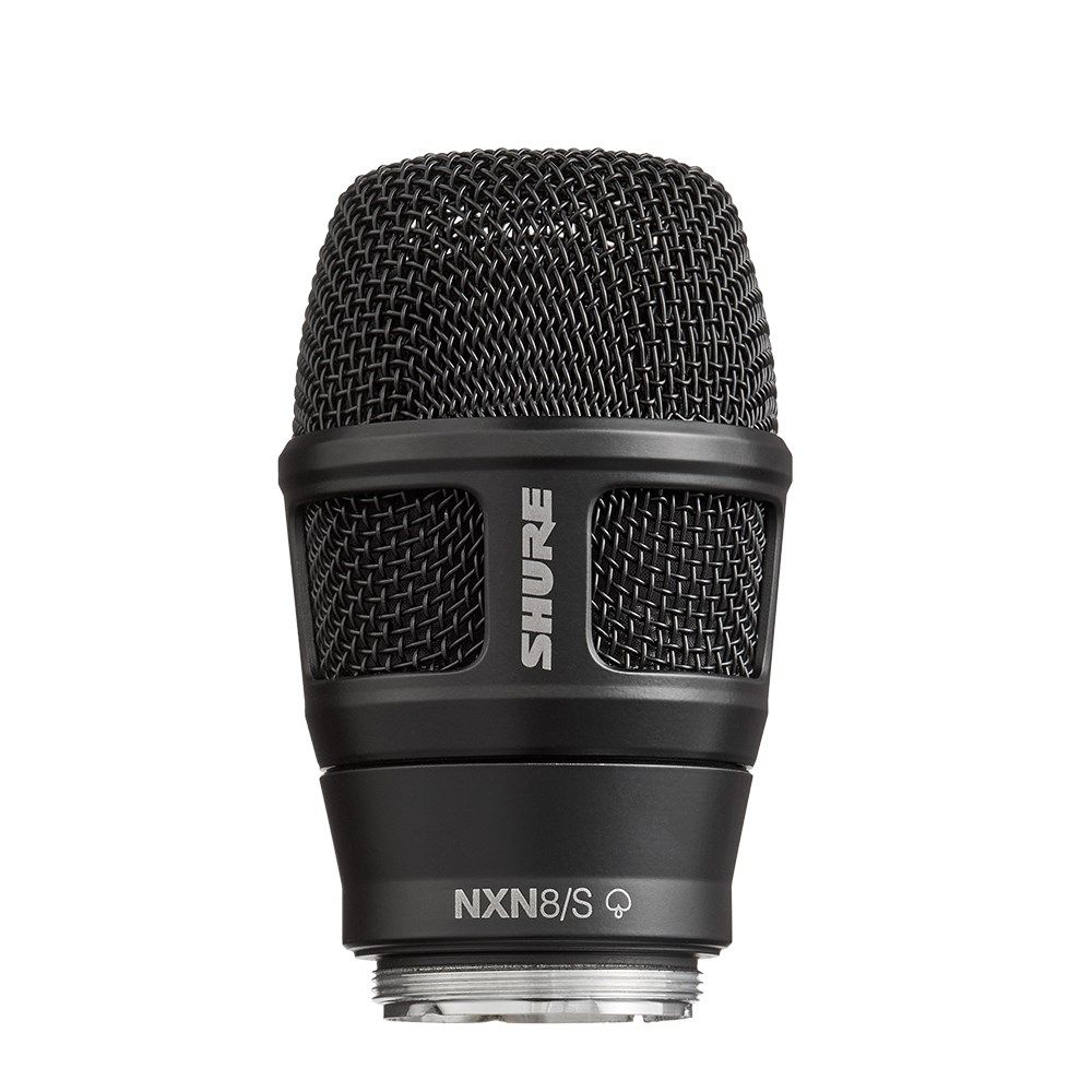 Shure Nexadyne N8/S Supercardioid Dynamic Wireless Capsule (Black) - Image 1