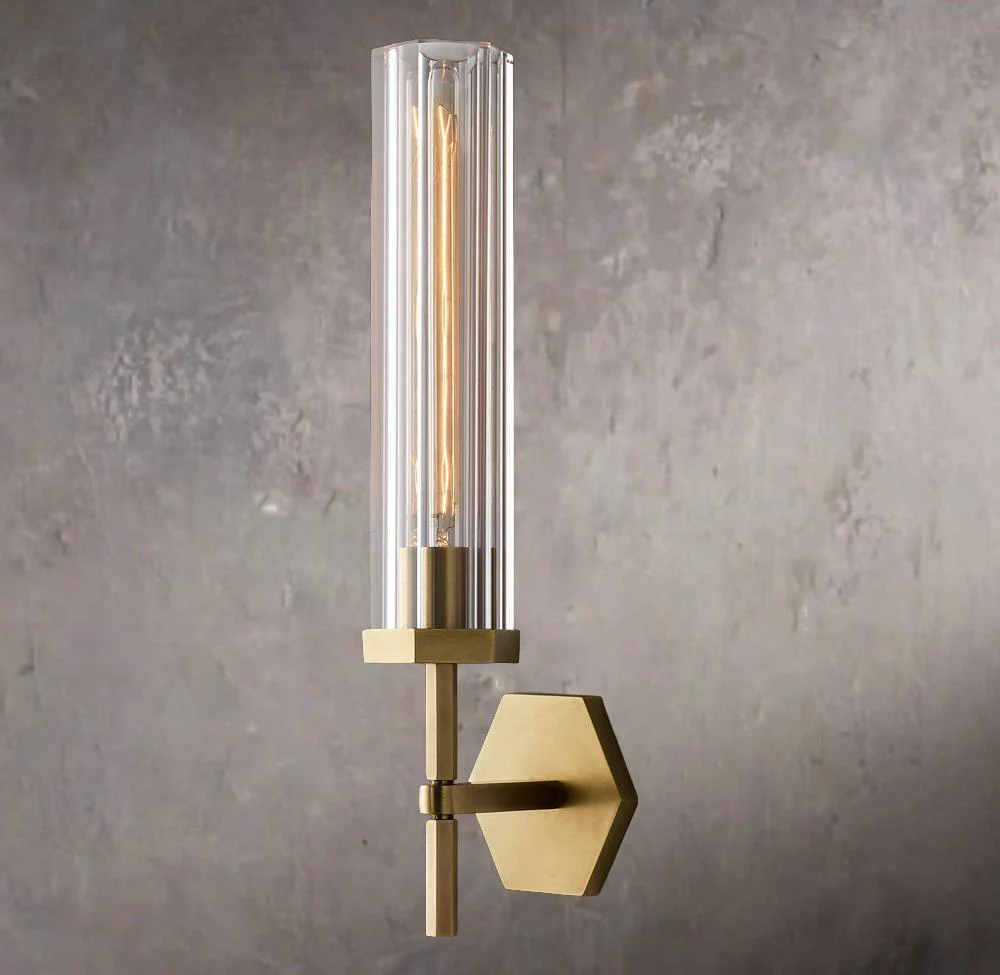 Lambeths Six-Sided Grand Wall Sconce