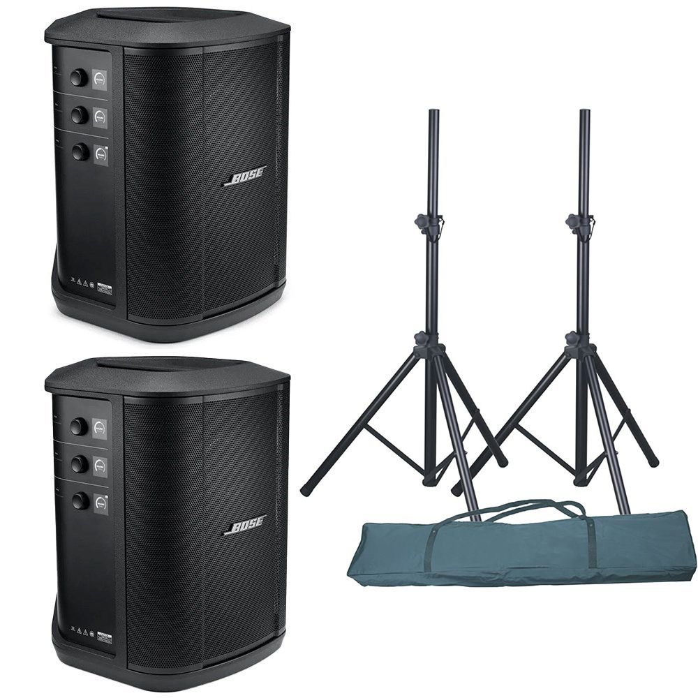Bose S1 Pro+ Wireless Pack w/ 2 x Bose S1 Pro+ & Stands - Image 1