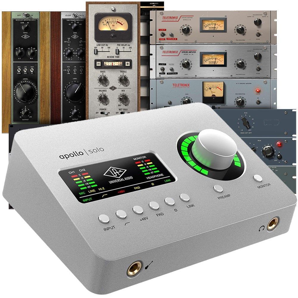 Universal Audio Apollo Solo TB3 HERITAGE EDITION Audio Interface w/ US$2.5k Plugins - Image 1