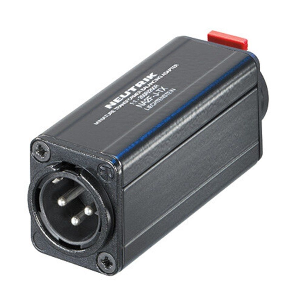 Neutrik NA2M-J-TX Male XLR/Jack IMP Matcher 1:1 200/200 - Image 1