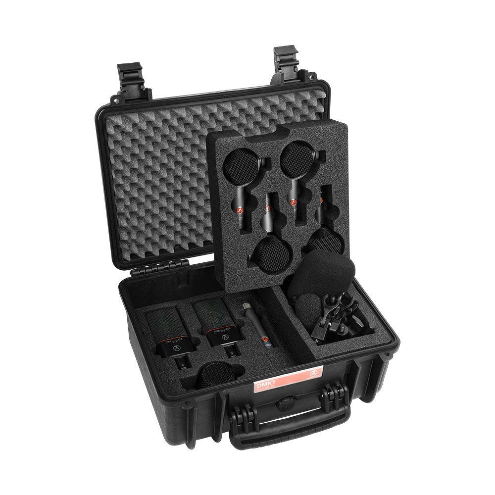 Austrian Audio DMK1 Professional Drum Microphone Kit w/ 8 x Microphones & Case - Image 1