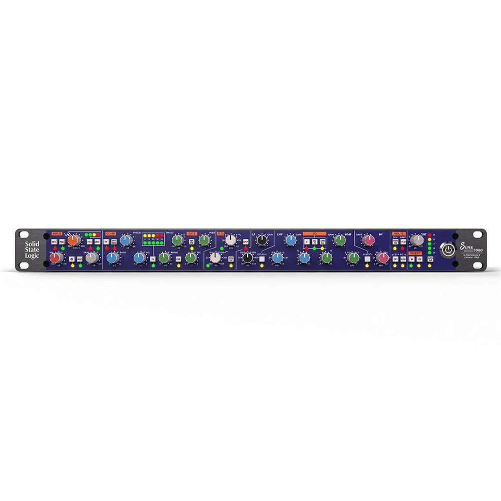 SSL SUPER-9000 Mono Channel Strip w/ 9000 Series Dynamics & G/E Series 4-Band EQ - Image 1