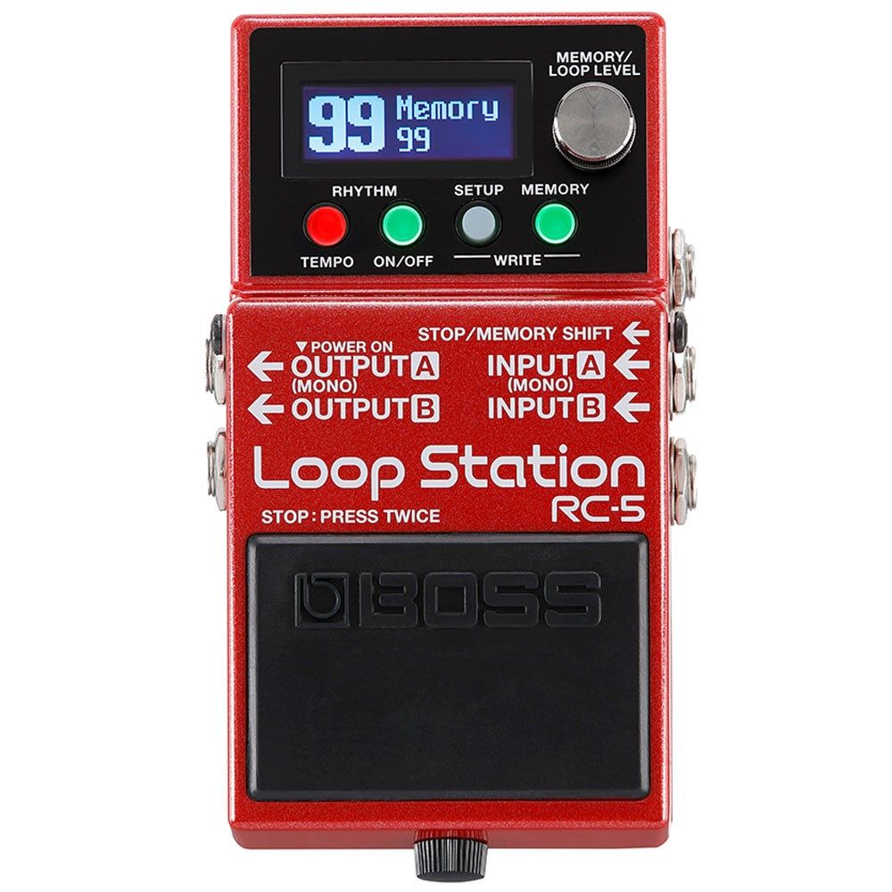 Boss RC-5 Loop Station Advanced Compact Stompbox Looper - Image 1