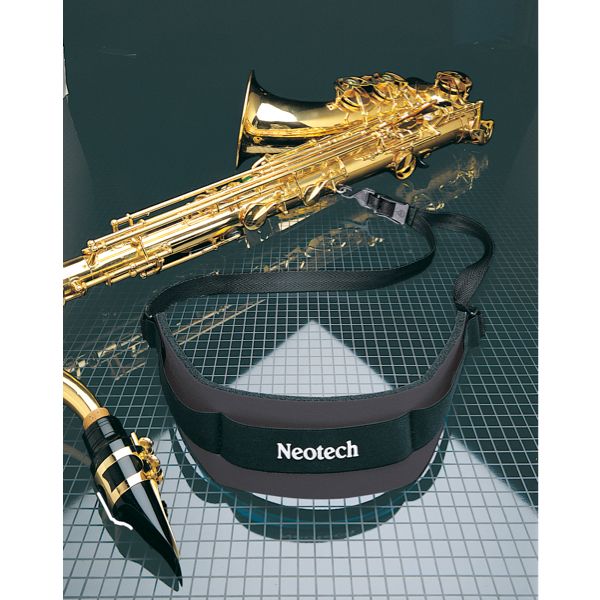 Neotech Soft Strap w/ Open Hook (Black) - Image 1