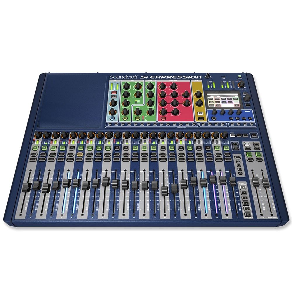Soundcraft Si Expression 2 24-Input Powerful Cost Effective Digital Console - Image 1