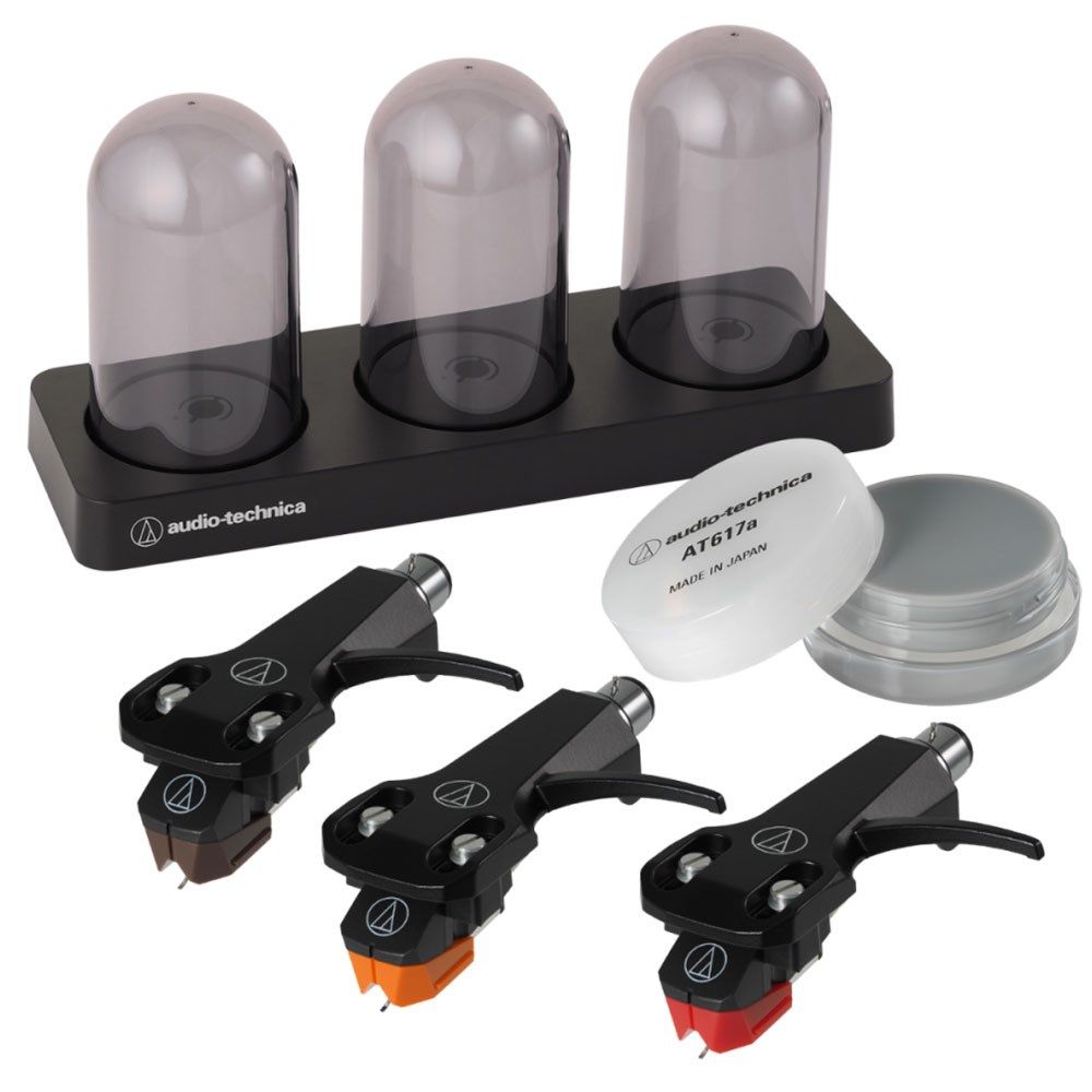 Audio Technica VM95 HiFi Set - VM95EN/H, VM95ML/H, VM95SH/H, Storage Case & Stylus Cleaner - Image 1