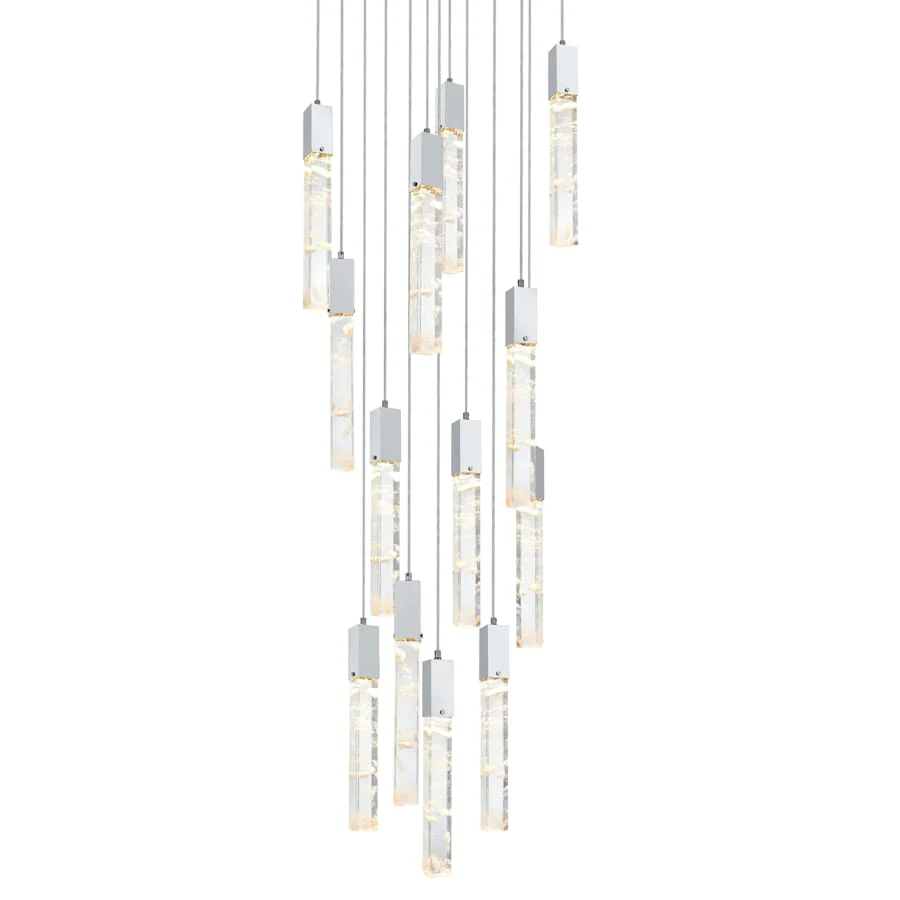 Elegant Lighting Aurora 30" Wide Crystal Chandelier - Image 1