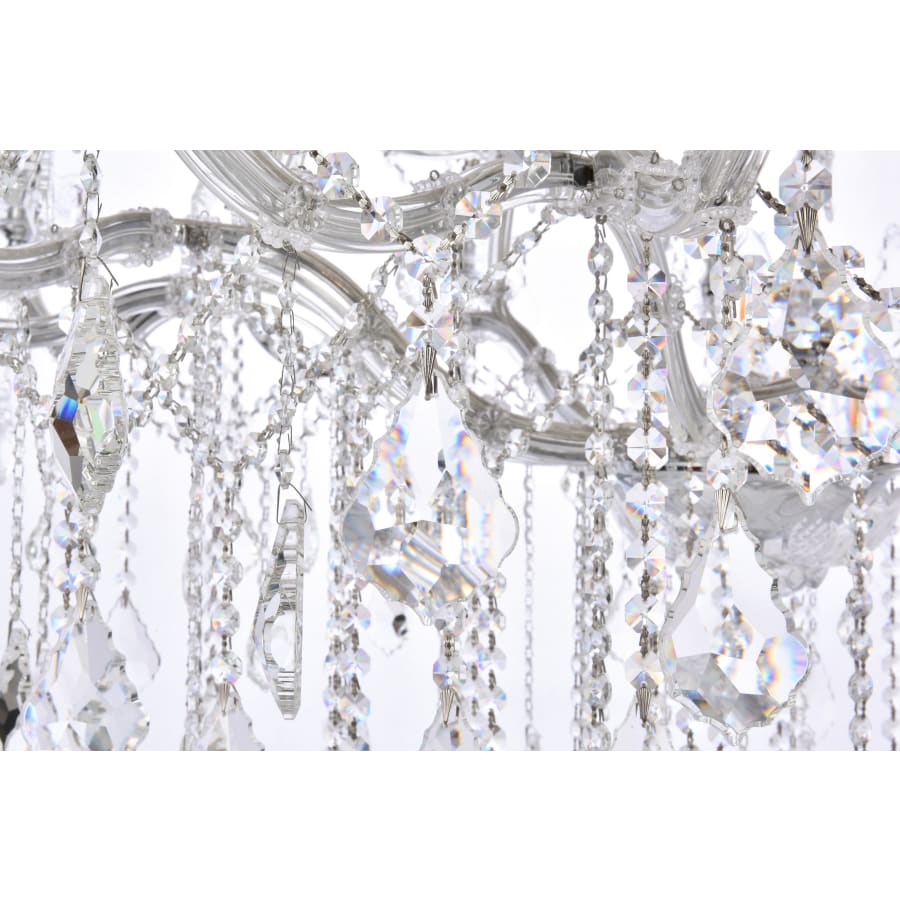 Elegant Lighting Maria Theresa 49 Light 46" Wide Crystal Chandelier with Clear Royal Cut Crystals - Image 3
