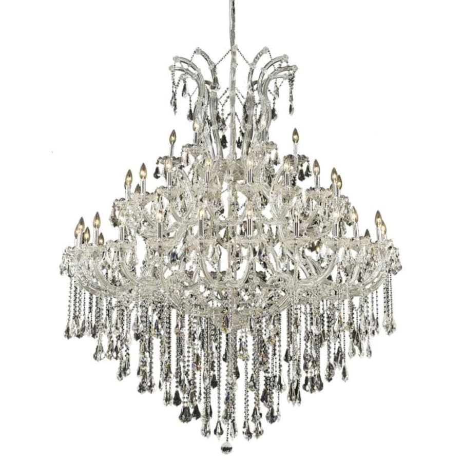 Elegant Lighting Maria Theresa 49 Light 60" Wide Crystal Chandelier with Clear Royal Cut Crystals - Image 1