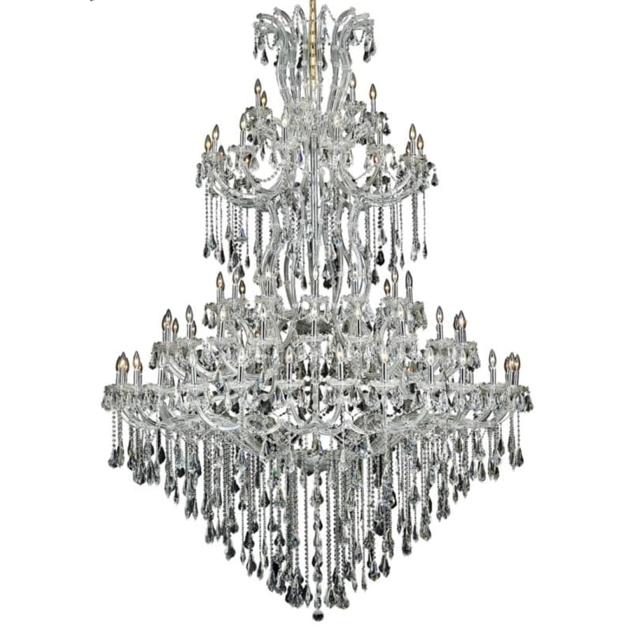 Elegant Lighting Maria Theresa 85 Light 72" Wide Crystal Chandelier with Clear Royal Cut Crystals - Image 1