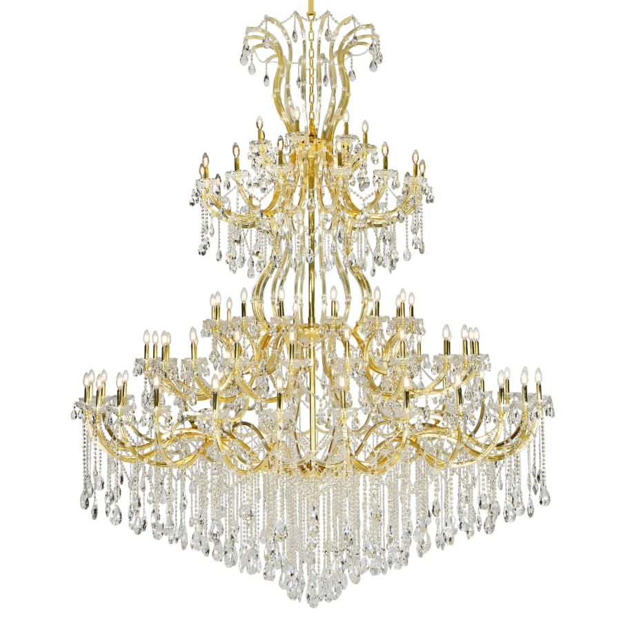 Elegant Lighting Maria Theresa 84 Light 96" Wide Crystal Chandelier with Clear Royal Cut Crystals - Image 1