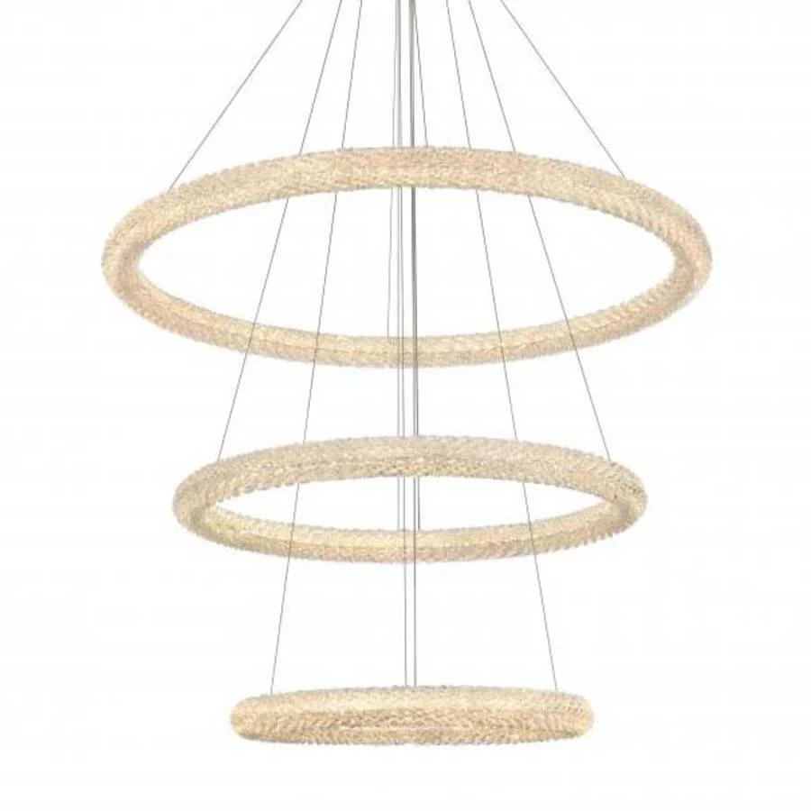 Elegant Lighting Bowen 42" Wide Ring Chandelier - Image 1
