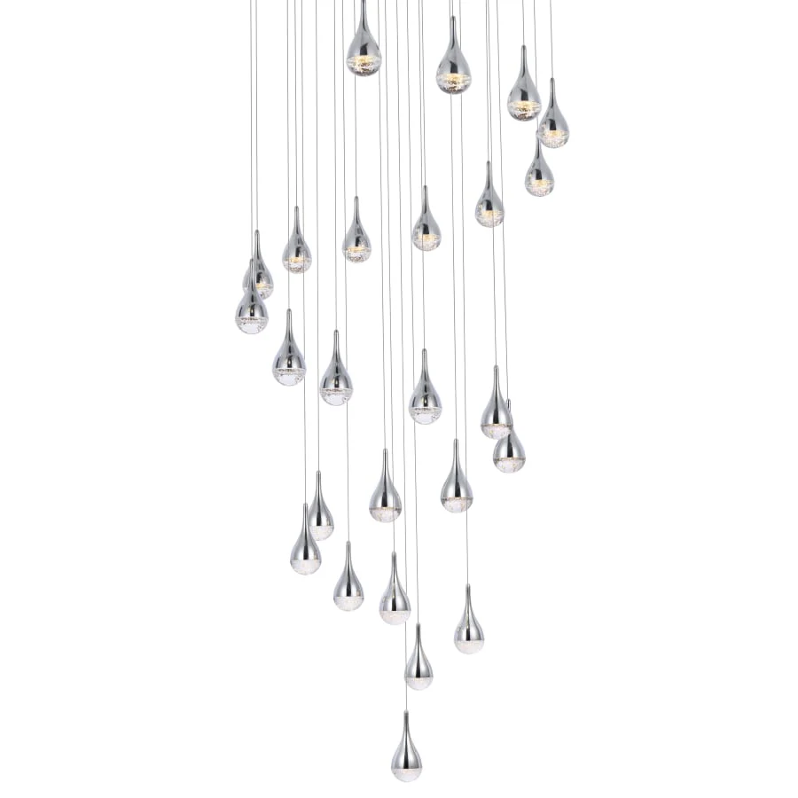 Elegant Lighting Amherst 25 Light 42" Wide LED Chandelier - Image 1