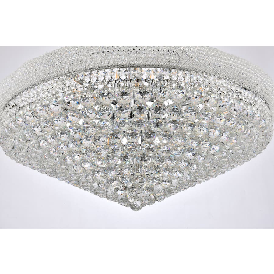 Elegant Lighting Primo 28 Light 36" Wide Crystal Empire Chandelier with Clear Royal Cut Crystals - Image 3