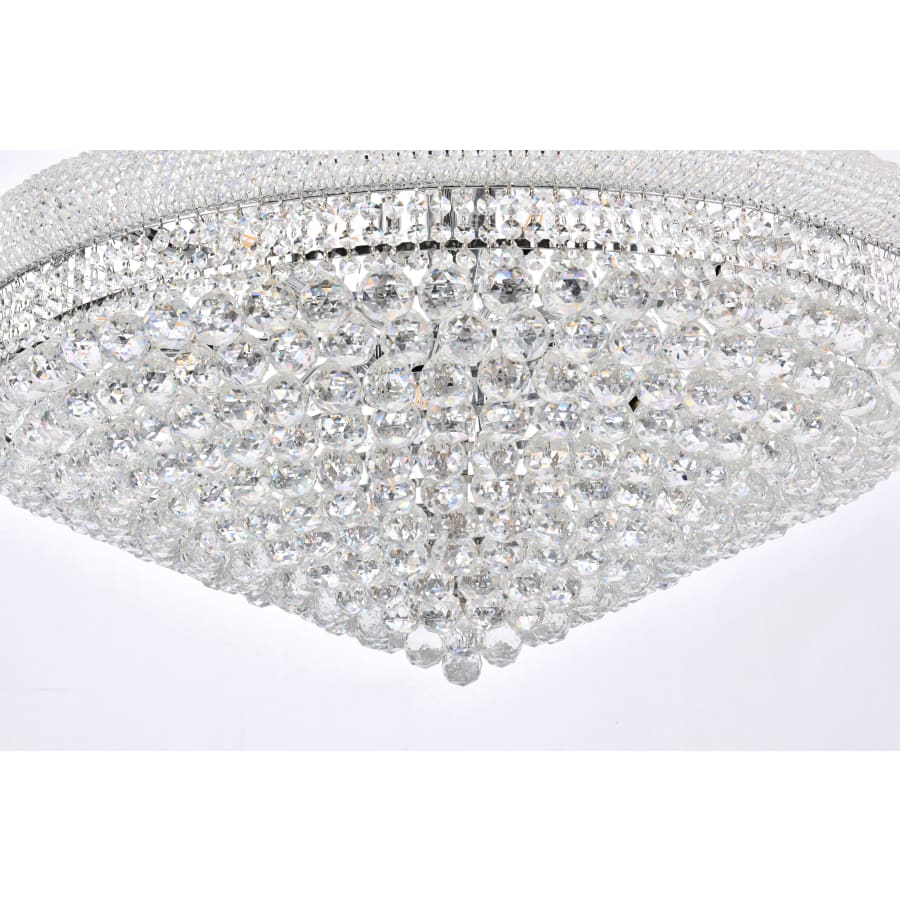 Elegant Lighting Primo 38 Light 42" Wide Crystal Empire Chandelier with Clear Royal Cut Crystals - Image 3