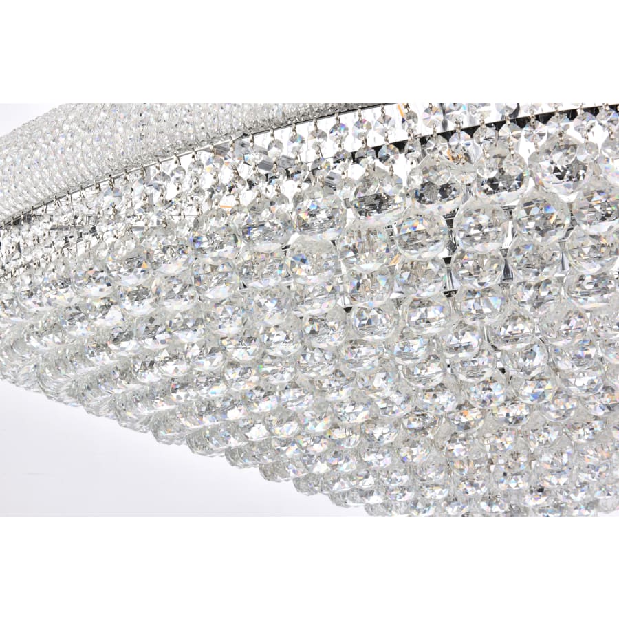 Elegant Lighting Primo 48 Light 54" Wide Crystal Empire Chandelier with Clear Royal Cut Crystals - Image 3