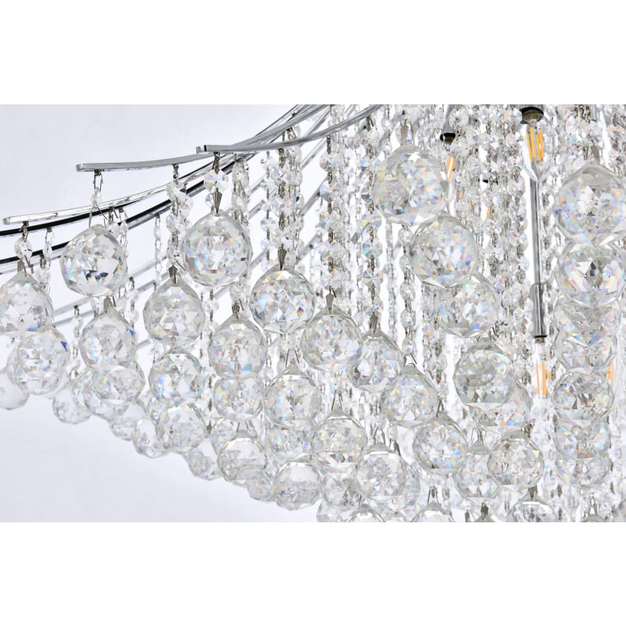 Elegant Lighting Toureg 20 Light 44" Wide Crystal Chandelier with Clear Royal Cut Crystals - Image 3