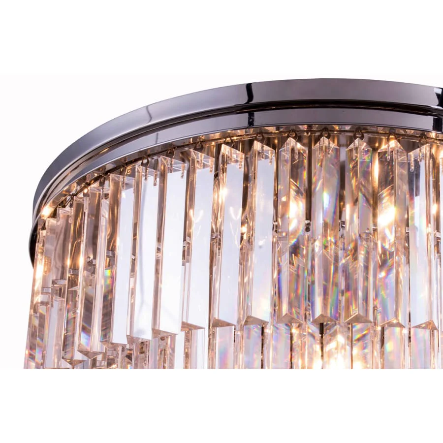 Elegant Lighting Sydney 17 Light 32" Wide Flush Mount Waterfall Ceiling Fixture - Image 3