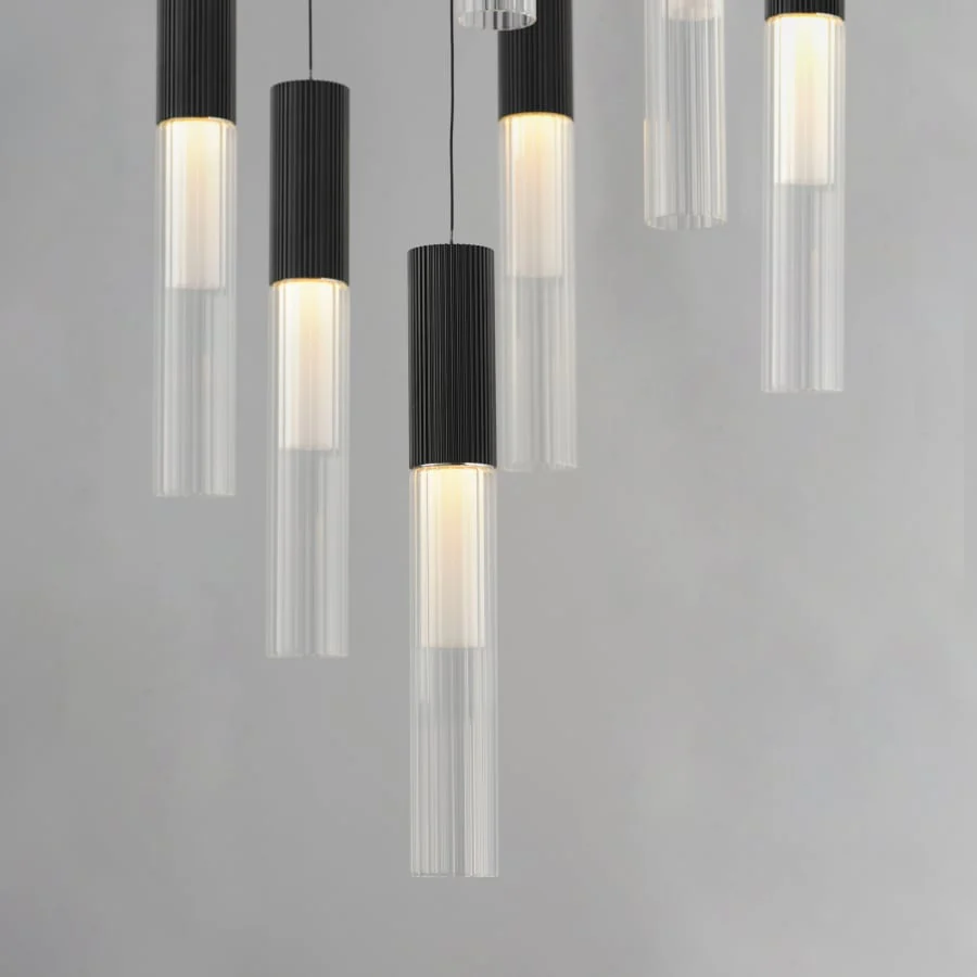 ET2 Reeds 21" Wide LED Multi Light Pendant - Image 3