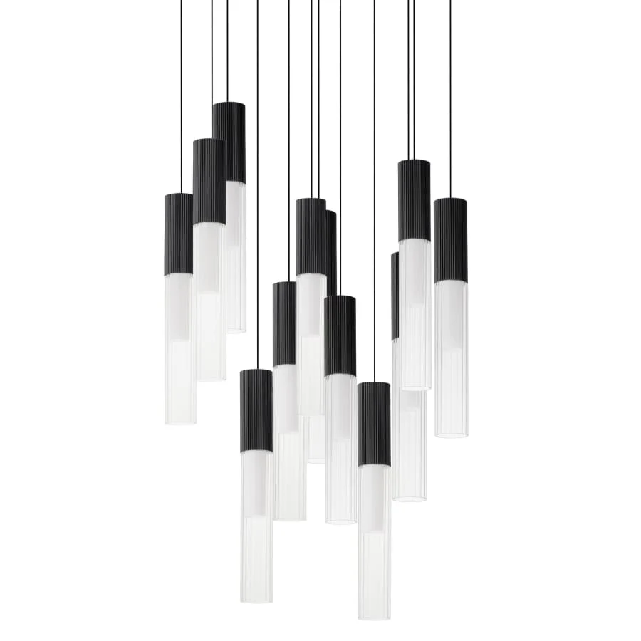 ET2 Reeds 21" Wide LED Multi Light Pendant - Image 1