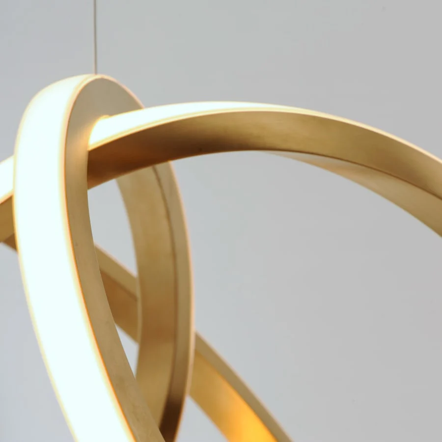 ET2 Signature 41" Wide LED Abstract Chandelier - Image 2
