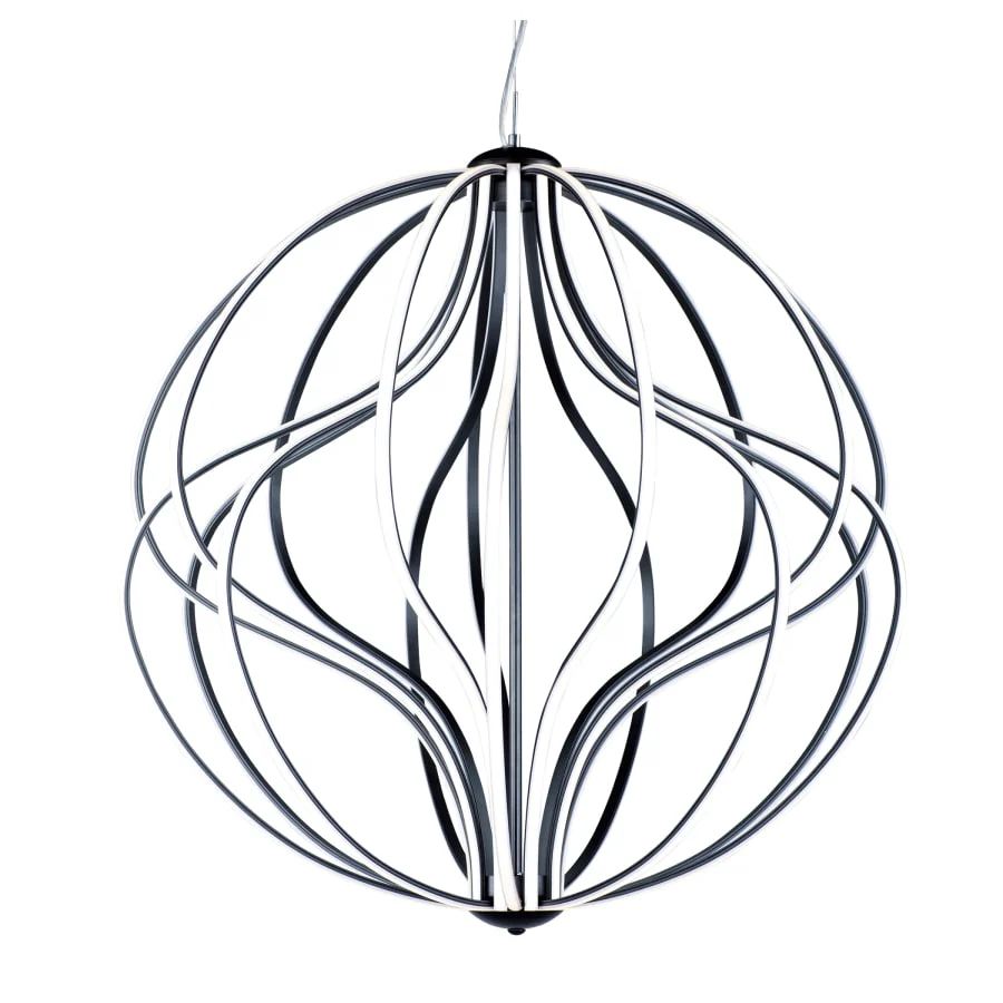 ET2 Aura 31" Wide LED Abstract Globe Chandelier - Image 1
