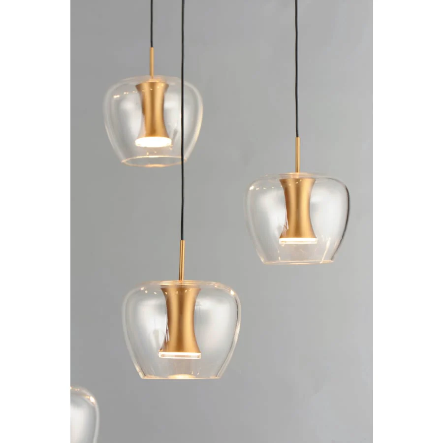 ET2 Newton 25 Light 28" Wide LED Multi Light Pendant - Image 2