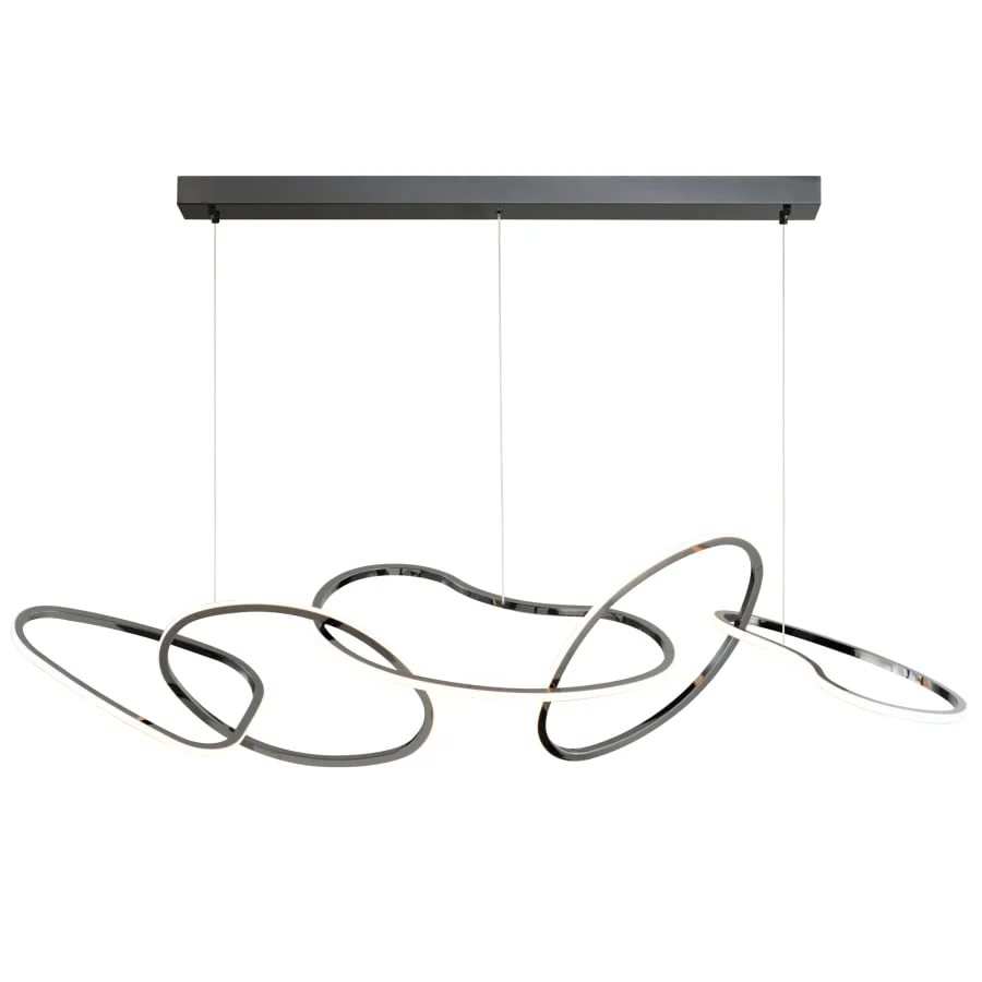 ET2 Unity 55" Wide LED Abstract Chandelier - Image 1