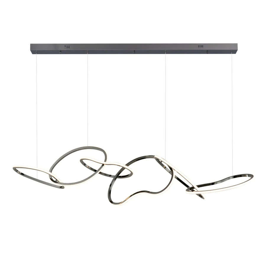 ET2 Unity 69" Wide LED Abstract Linear Chandelier - Image 1