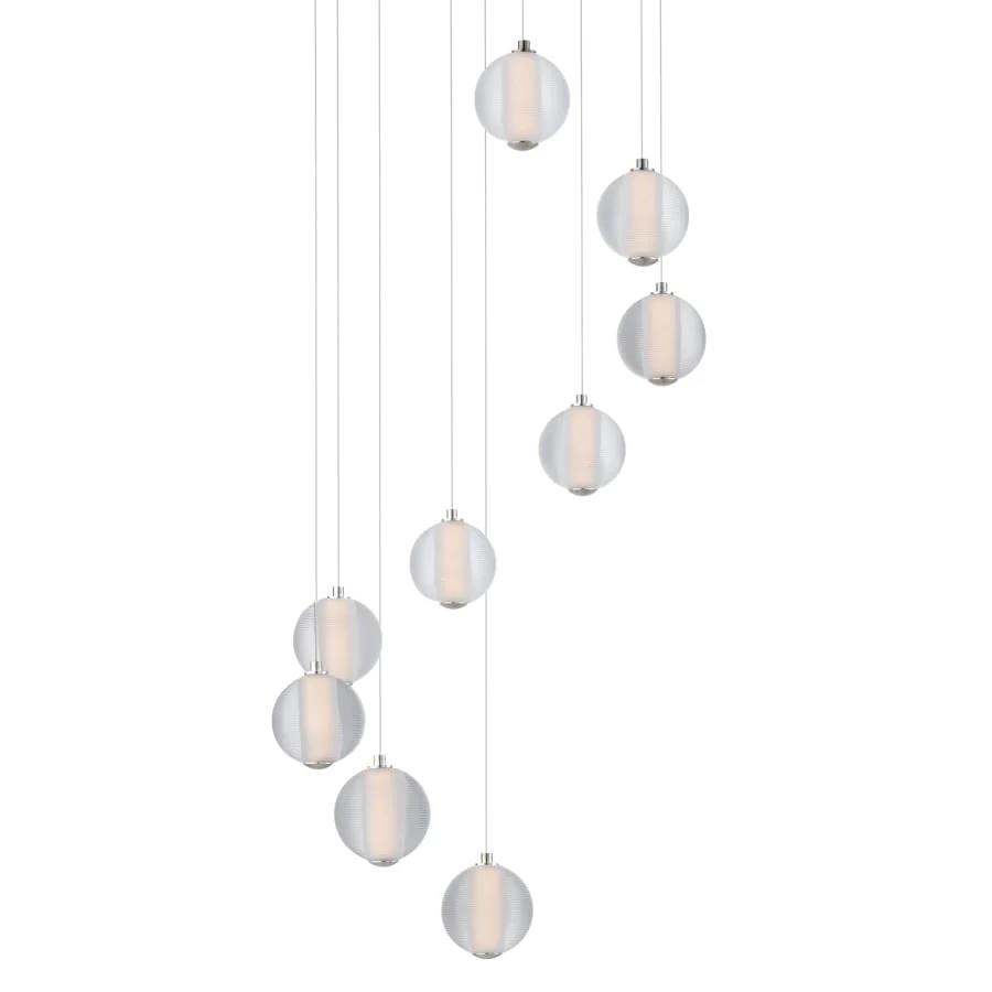 ET2 Rhythm 22" Wide LED Multi Light Pendant - Image 1