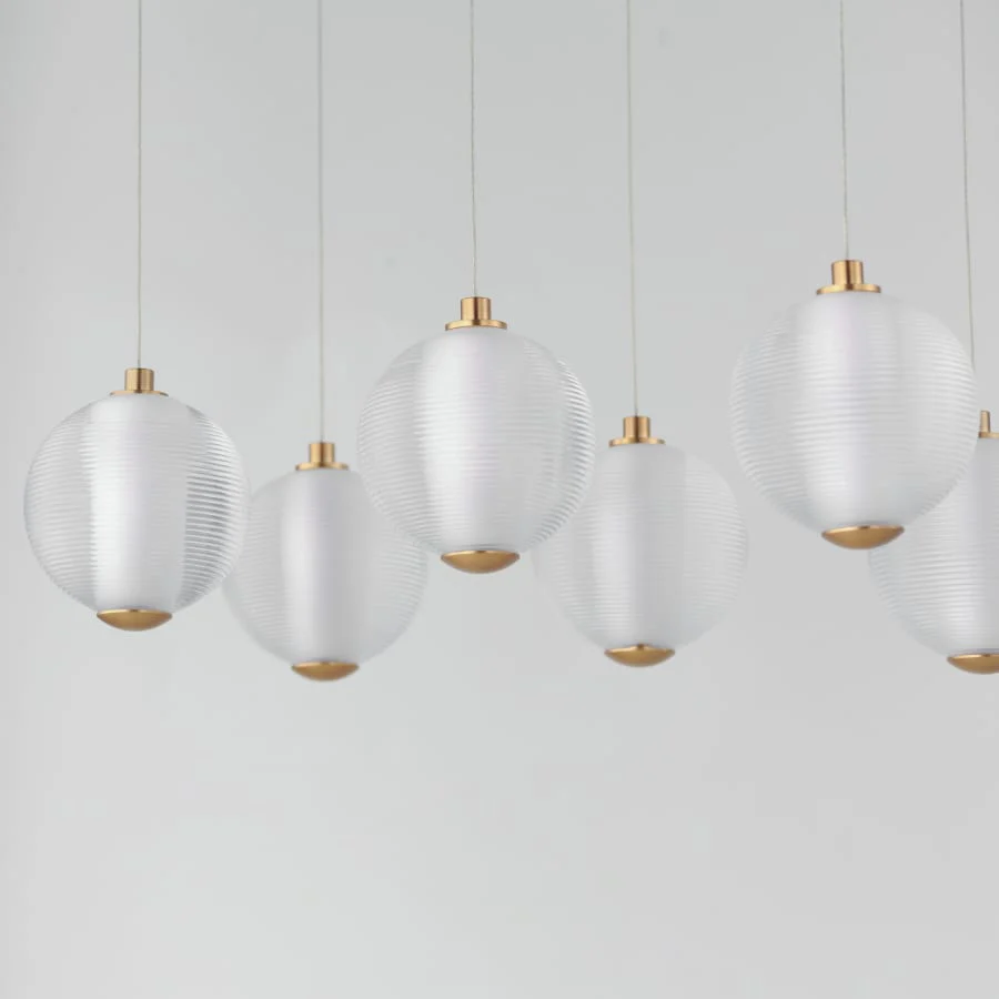 ET2 Rhythm 34" Wide LED Linear Chandelier - Image 3