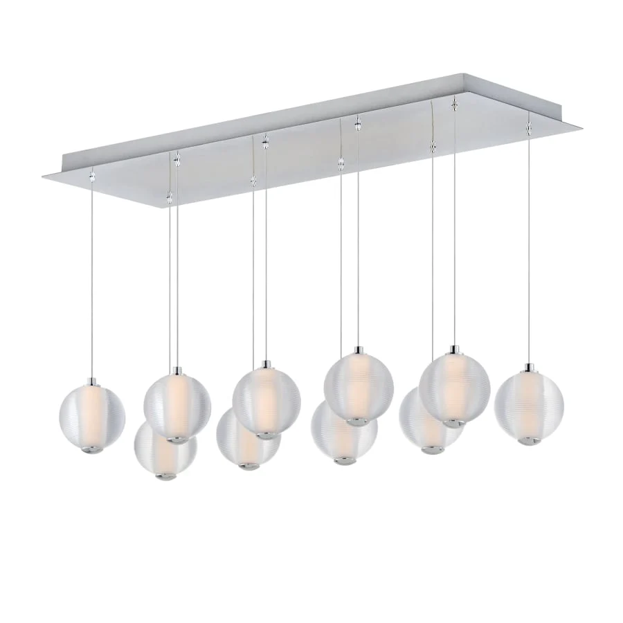 ET2 Rhythm 34" Wide LED Linear Chandelier - Image 1