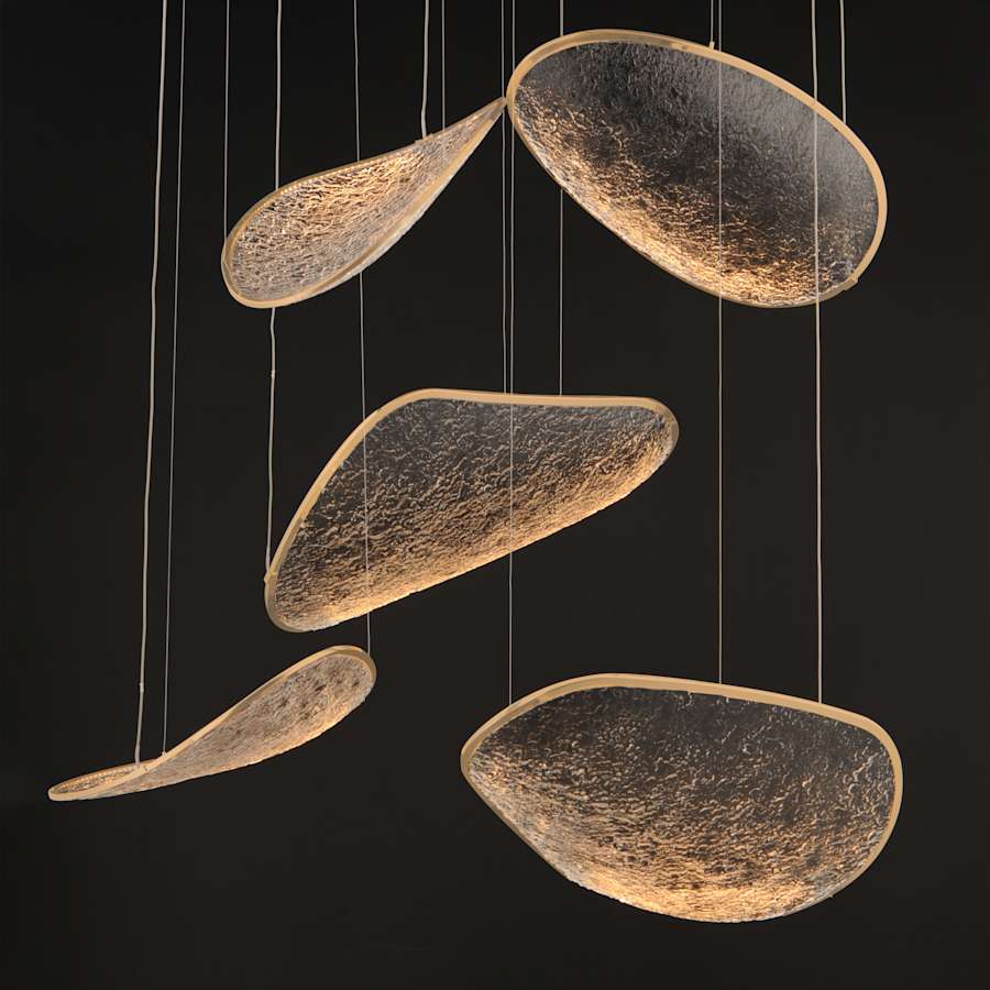 ET2 Moonscapes 47" Wide LED Multi Light Pendant - Image 2