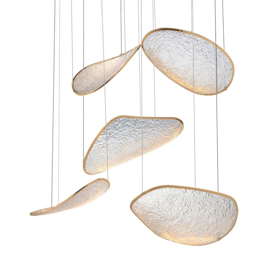 ET2 Moonscapes 47" Wide LED Multi Light Pendant - Image 1