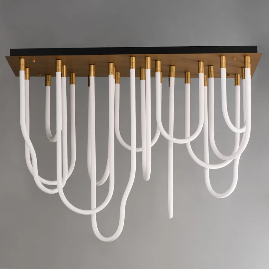 ET2 Soleil 42" Wide Flush Mount Linear Ceiling Fixture - Image 2