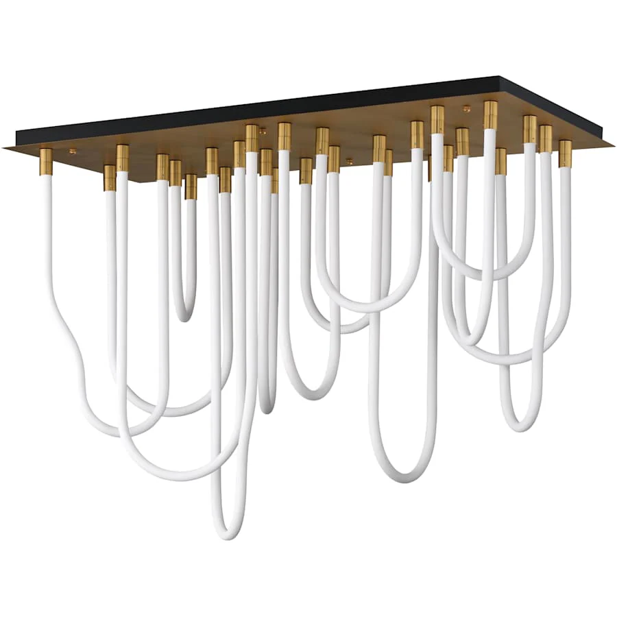 ET2 Soleil 42″ Wide Flush Mount Linear Ceiling Fixture