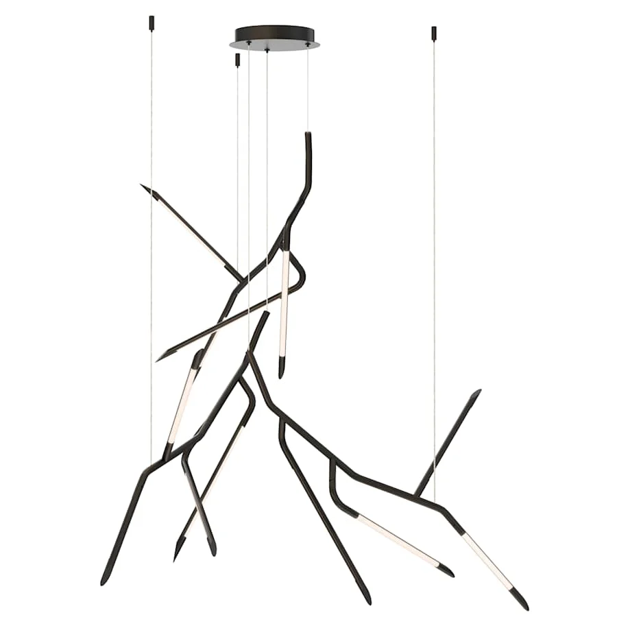 ET2 Scion 54" Wide LED Abstract Multi Light Pendant - Image 2