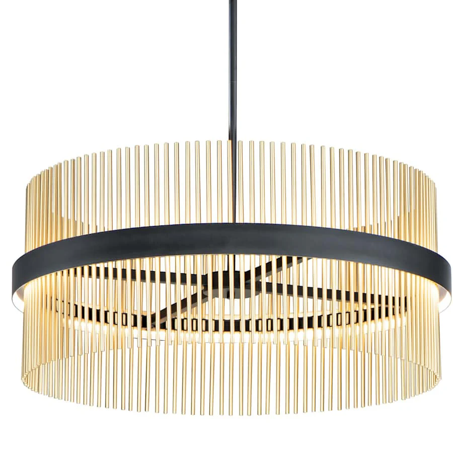 ET2 Chimes 34" Wide Pendant - Image 1