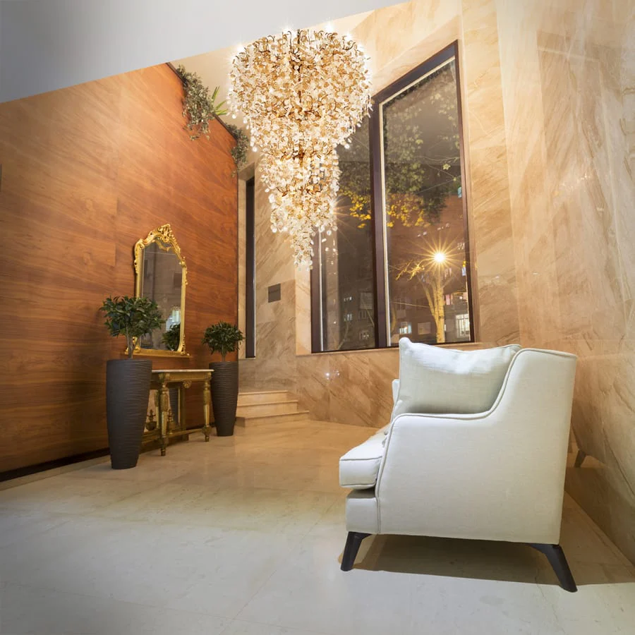 Eurofase Lighting Campobasso 33 Light 47" Wide Abstract Chandelier - Image 3
