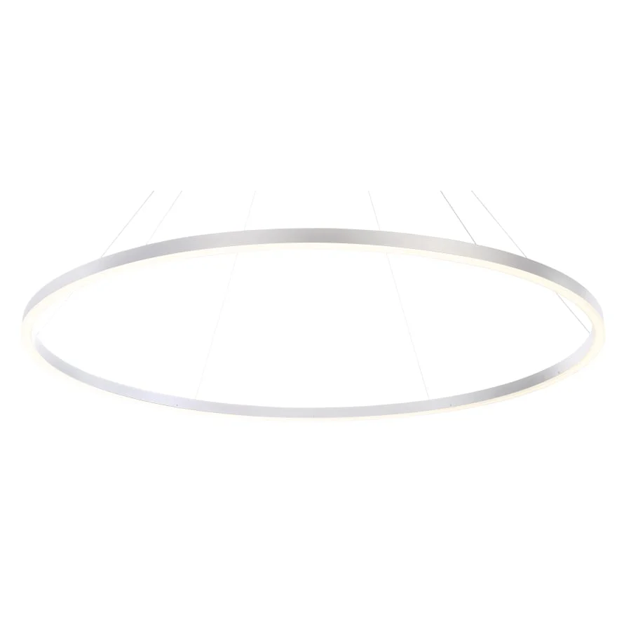 Eurofase Lighting Spunto 61" Wide 3000K LED Ring Chandelier - Image 1