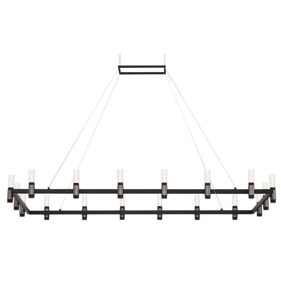 Eurofase Lighting Albany 18 Light 52" Wide LED Chandelier - Image 1